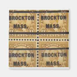 Brockton Frimärke Magnet 1