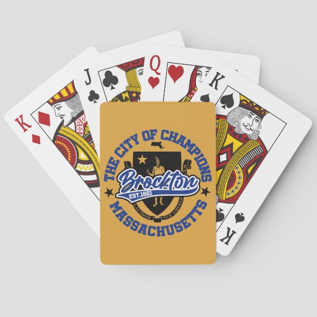 Brockton,Massachusetts Casinokort (Baksidan)