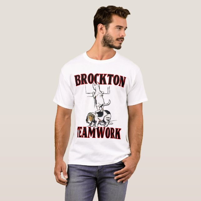 Brockton Teamwork Tee (Hel framsida)