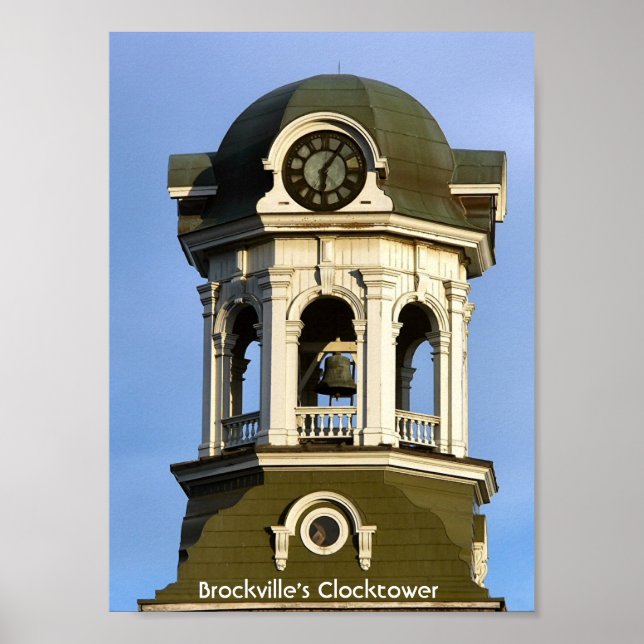 Brockville Clocktower Poster (Framsidan)