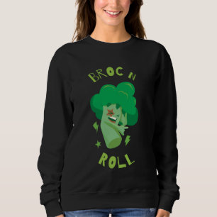 Broc'n'roll I Broccoli Vegetables Music Vegan Vege T Shirt