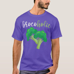 Brocoholbroccoli Vegan Älskare Vegetable Healthy T Shirt