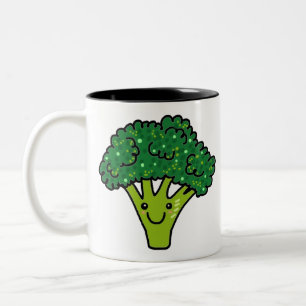 Brocoli grönsak Två-Tonad mugg