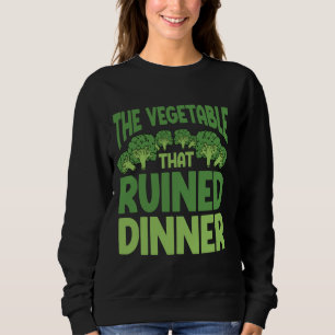Brocolli värmer den grönsaker som förstörde middag t shirt