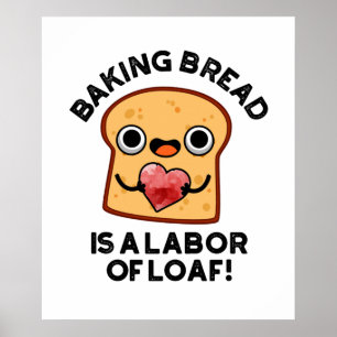 Bröd är en del av den berömda livsmedelsrungan. poster