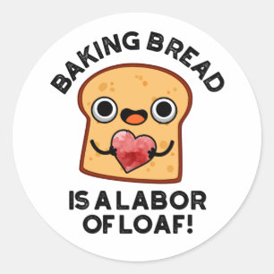 Bröd är en del av den berömda livsmedelsrungan. runt klistermärke