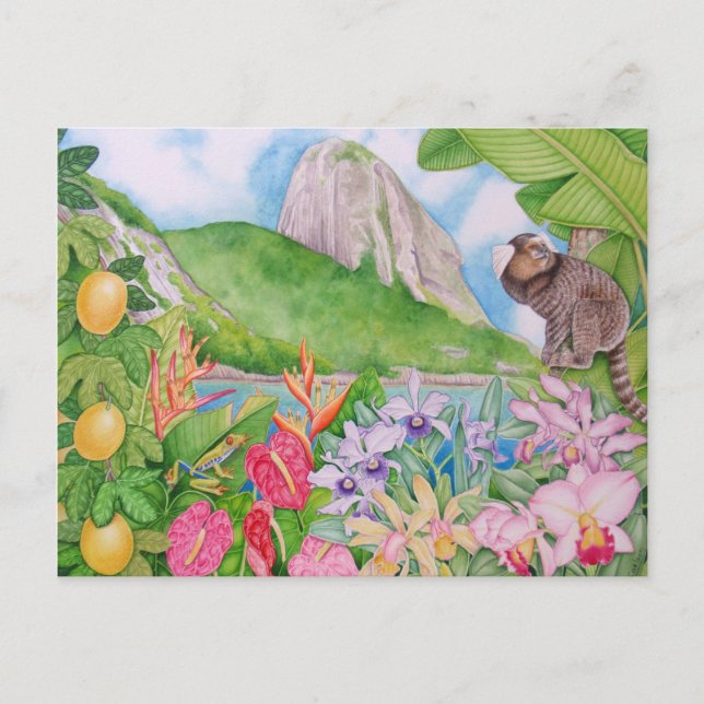 Bröd av socker vykort (Framsida)