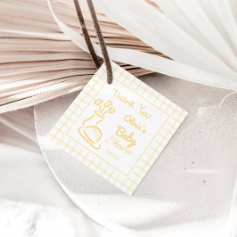 Bröd Blommigt Vas Hand plockade Neutralt babyskor  Gåvor Etiketter