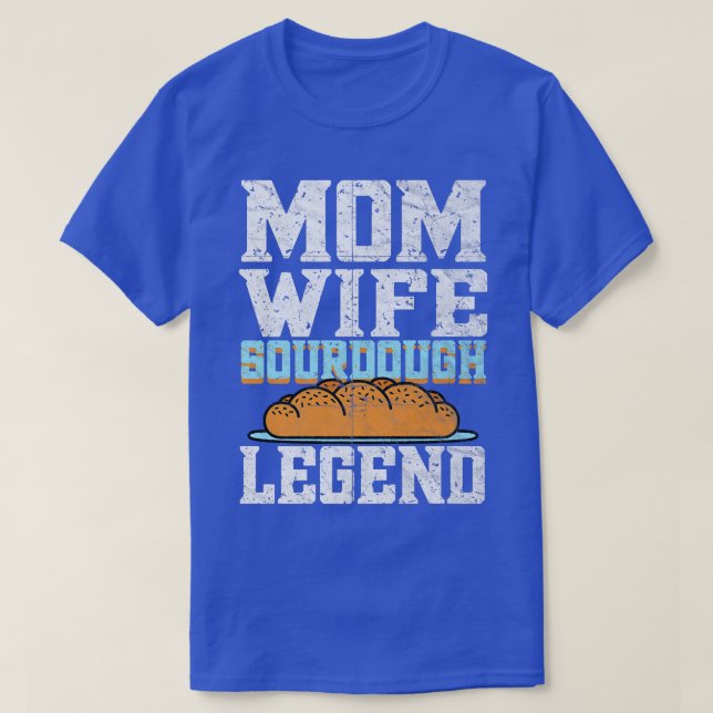 Bröd Bread Bake Bake Bake Bake Bake mamma Maka Sou T Shirt (Design framsida)