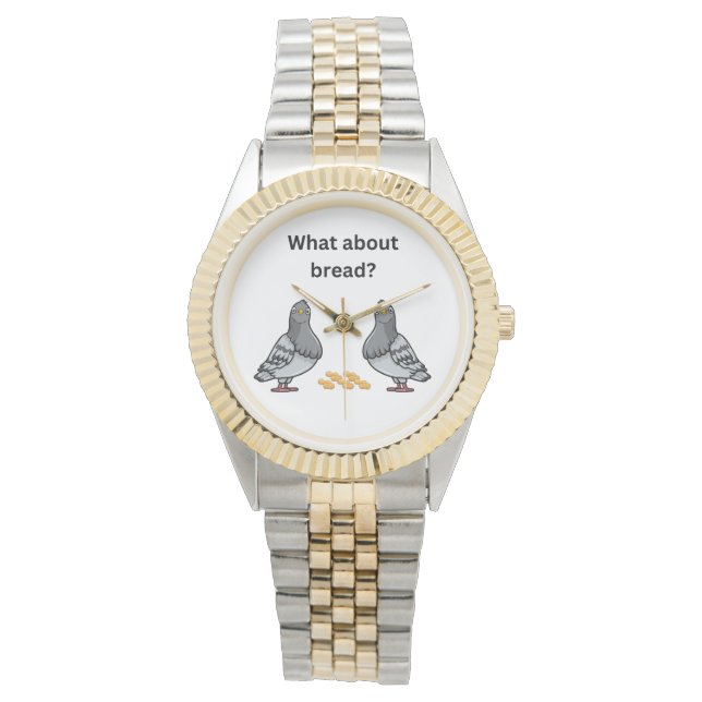 Bröd då? armbandsur (Framsida)