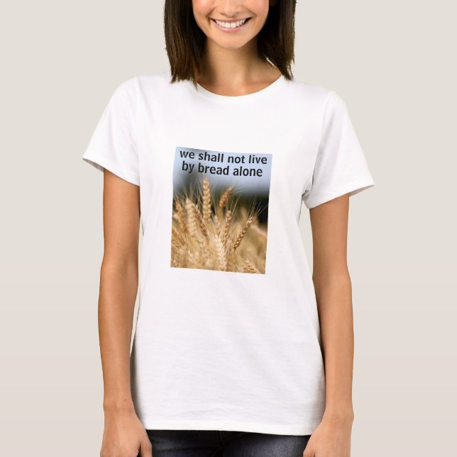 Bröd Ensam (ljus) T-Shirt (Framsida)