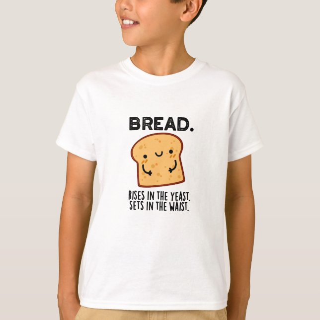 Bröd förhöjningar i jästområdena i Waist-dammen T Shirt (Framsida)