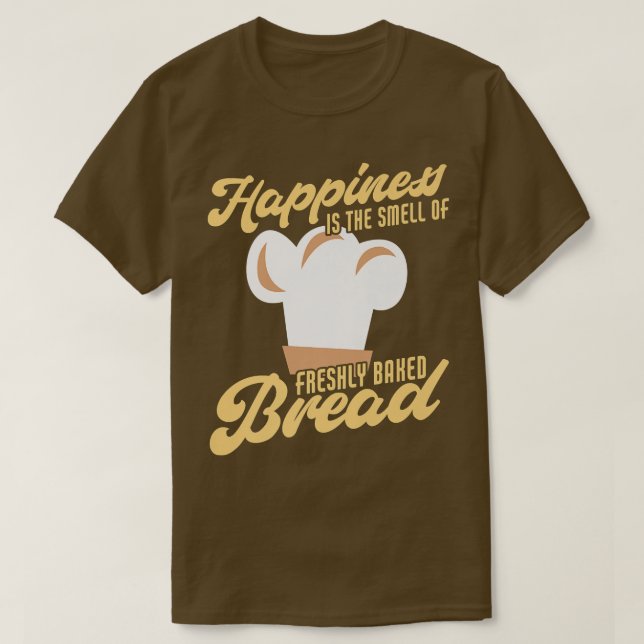 Bröd-funna bakverk t shirt (Design framsida)