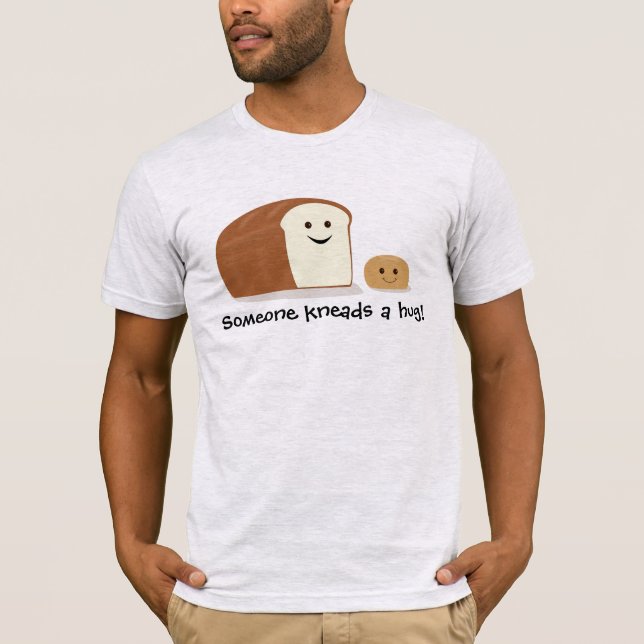Bröd Humor T-shirt (Framsida)