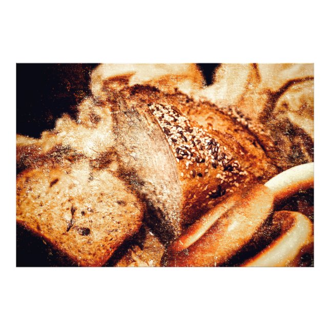 Bröd i sortering fototryck (Framsidan)