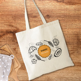 Bröd-illustrationer - bakverk tygkasse