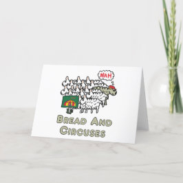 Bröd och cirkusar helgkort