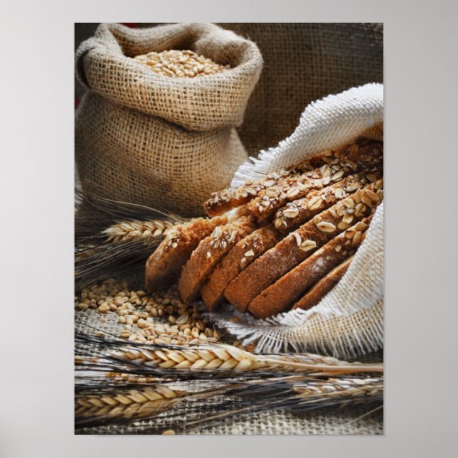 Bröd och vete Öron Poster (Framsidan)