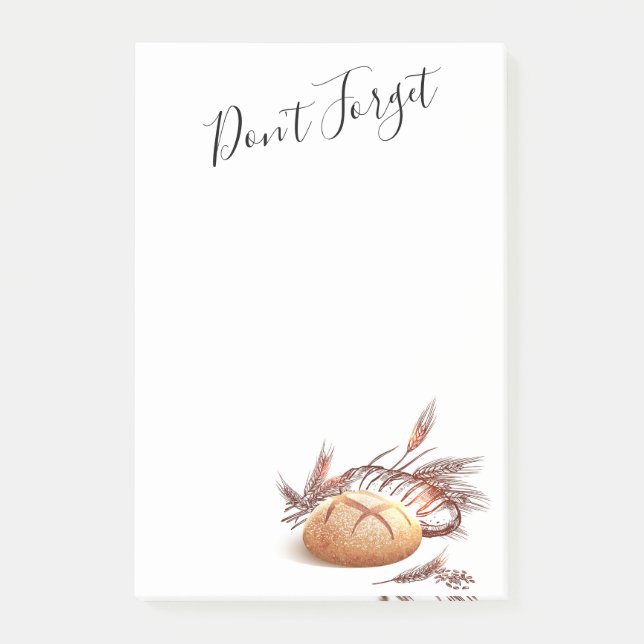 Bröd och vete post-it block (Framsida)