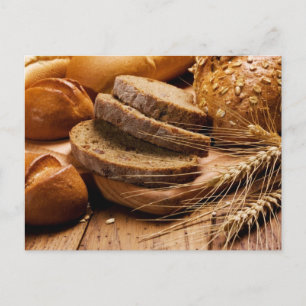 Bröd och vete vykort
