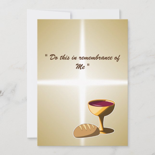 Bröd och Vin: den sista Påsk-kommunen (Framsida)