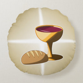 Bröd och Vin: den sista Påsk-kommunen Rund Kudde