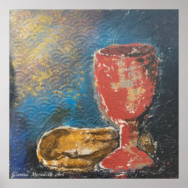 Bröd och Vin Poster (Framsidan)