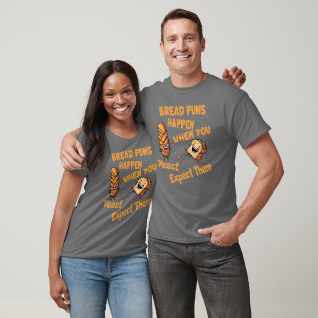Bröd punkter inträffar när du jäst förväntar dig d t shirt (Unisex)
