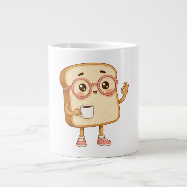 Bröd Tony – Kaffepaus Jumbo Mugg (Framsidan)