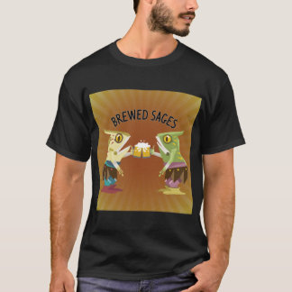 Bröda sidor av stormbound Tee Shirt