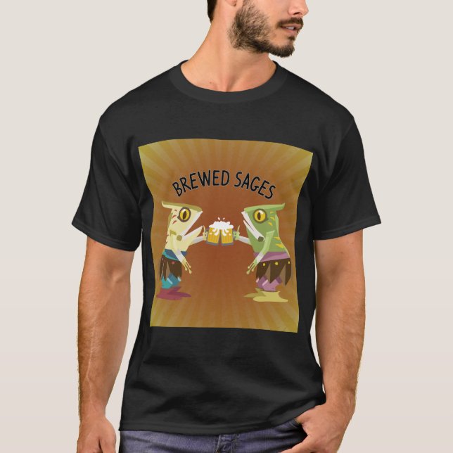 Bröda sidor av stormbound Tee Shirt (Framsida)