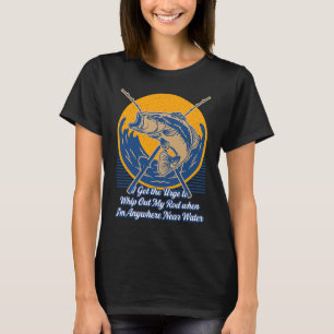 Bröda ut min Sjöar Bobber Lagoon Bo T Shirt
