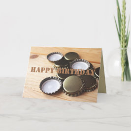 Brödemästare i Grattis på födelsedagen, öl Kort