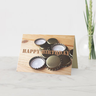 Brödemästare i Grattis på födelsedagen, öl Kort