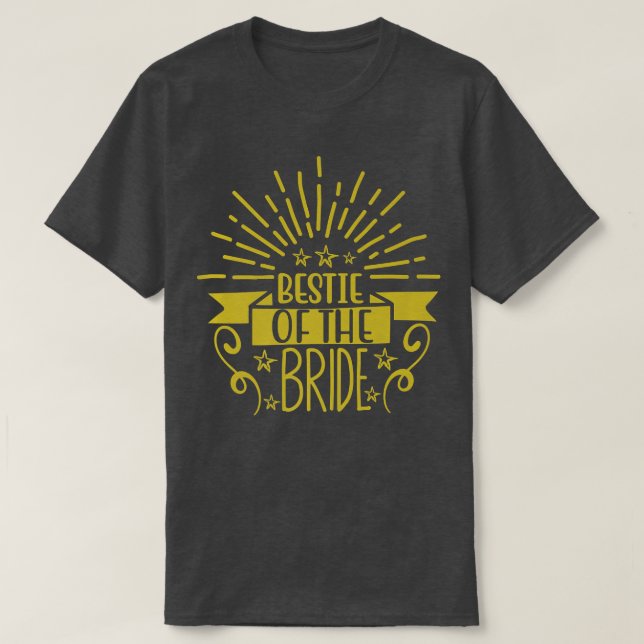 Brödens bästa vän Maid of honor T Shirt (Design framsida)