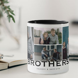 BRÖDER 8 Fotokollage Modern present  Mugg