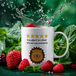 Broder anpassningsbar text lejonare ansikte kaffemugg