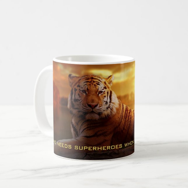 Bröder är superhjältar kaffemugg (Framsida vänster)