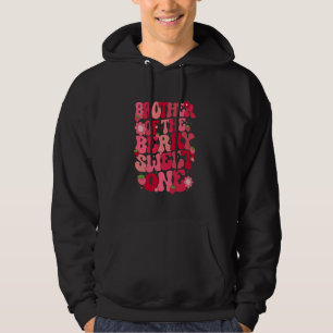 Bröder av berryssvetten en jordgubbe först bi hoodie
