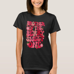 Bröder av berryssvetten en jordgubbe först bi t shirt