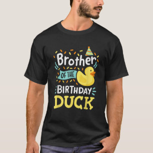 Bröder av födelsedagen Anka Boy Rubber Anka Bday T Shirt