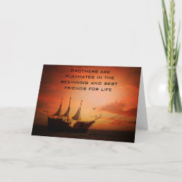 Bröder, bästa vänner för livet kort