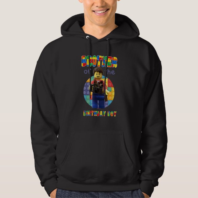 Broder Brick Builder Block Master Builder Hoodie (Framsida)