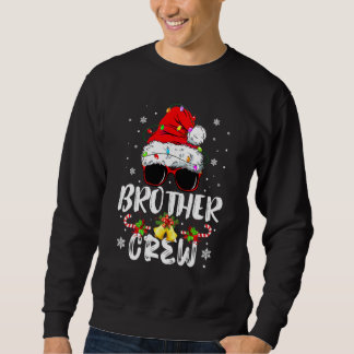 Broder Crew Julenisse Jul Familj Matchande Pyjamas Lång Ärmad Tröja