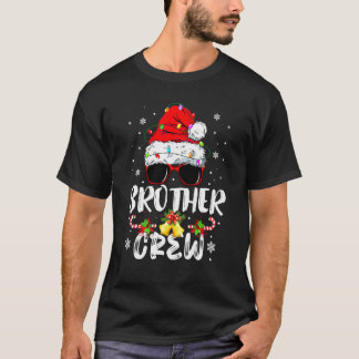 Broder Crew Julenisse Jul Familj Matchande Pyjamas T Shirt