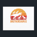 Broder Dinosaurie 5 Barn Rolig Stor Liten Gåva Vykort<br><div class="desc">Broder Dinosaurie 5 Barn Rolig Stor Liten Gåva</div>