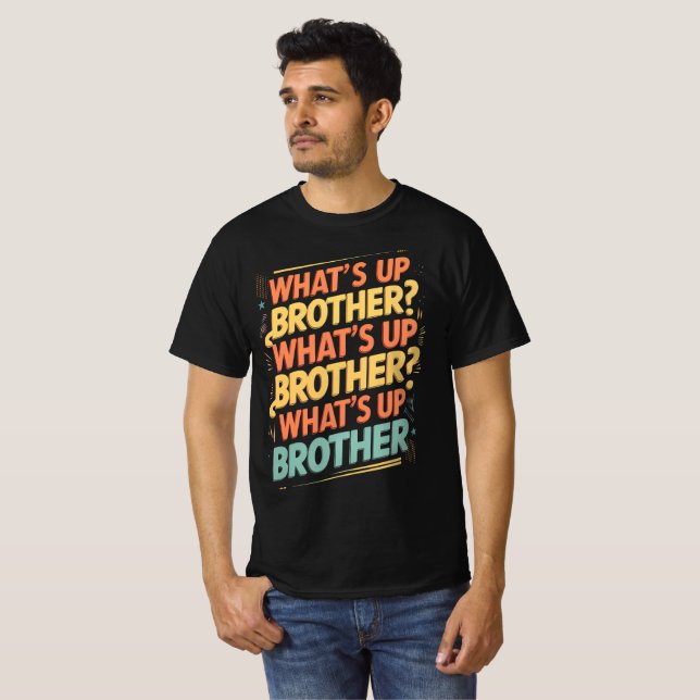 broder (E) T Shirt (Hel framsida)