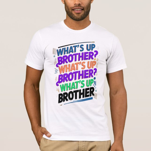 broder (E) T Shirt (Framsida)
