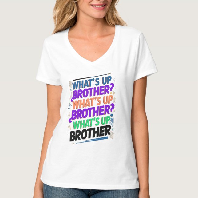 broder (E) T Shirt (Framsida)