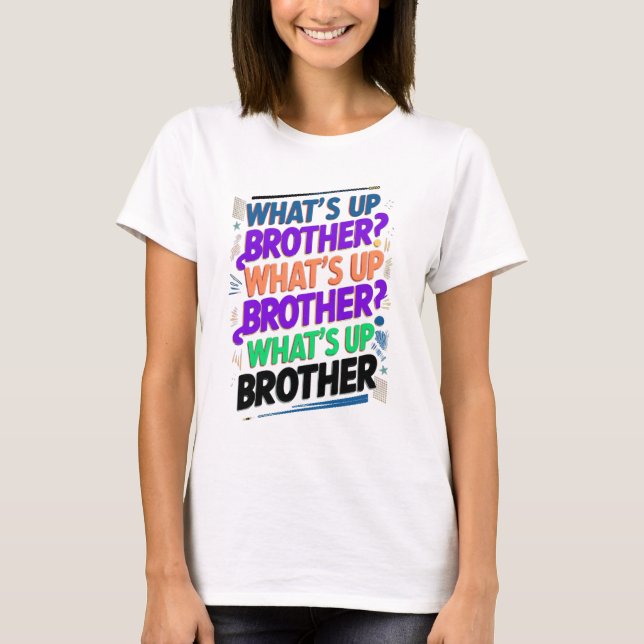 broder (E) T Shirt (Framsida)